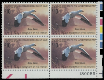 Scan of RW55 1988 Duck Stamp 