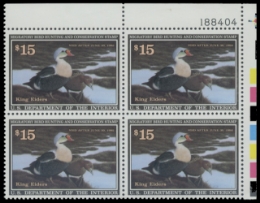 Scan of RW58 1991 Duck Stamp 