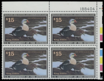 Scan of RW58 1991 Duck Stamp 