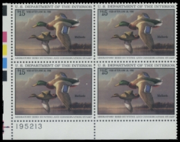 Scan of RW62 1995 Duck Stamp 