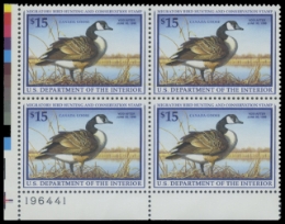 Scan of RW64 1997 Duck Stamp 