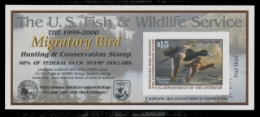 Scan of RW66A 1999 Duck Stamp 