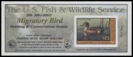 Scan of RW68A 2001 Duck Stamp 