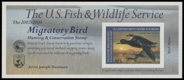Scan of RW69A 2002 Duck Stamp 