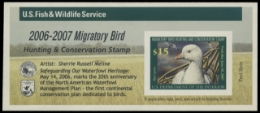 Scan of RW73A 2006 Duck Stamp 
