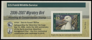 Scan of RW73A 2006 Duck Stamp 