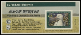 Scan of RW73A 2006 Duck Stamp 