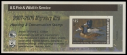 Scan of RW74A 2007 Duck Stamp 