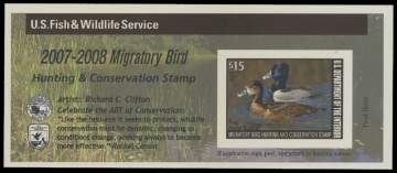 Scan of RW74A 2007 Duck Stamp 
