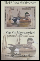Scan of RW77B 2010 Duck Stamp 