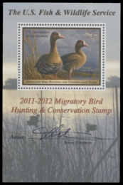 Scan of RW78B 2011 Duck Stamp 