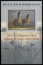 Scan of RW78B 2011 Duck Stamp 