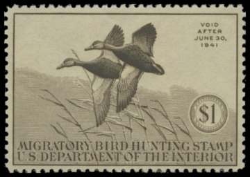 Scan of RW7 1940 Duck Stamp