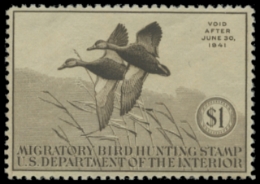 Scan of RW7 1940 Duck Stamp 