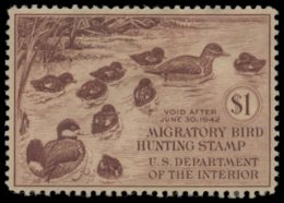 Scan of RW8 1941 Duck Stamp 