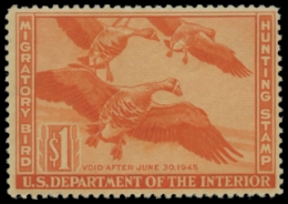 Scan of RW11 1944 Duck Stamp 