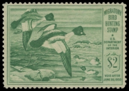 Scan of RW16 1949 Duck Stamp 
