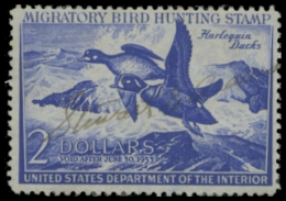 Scan of RW19 1952 Duck Stamp 