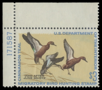 Scan of RW38 1971 Duck Stamp 