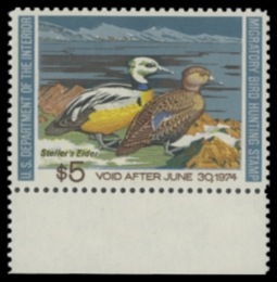 Scan of RW40 1973 Duck Stamp 
