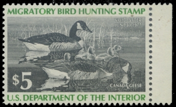 Scan of RW43 1976 Duck Stamp 