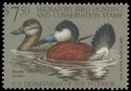Scan of RW48 1981 Duck Stamp 