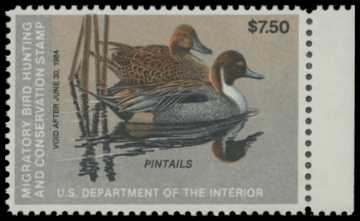 Scan of RW50 1983 Duck Stamp 