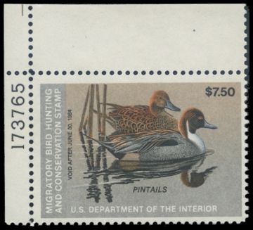 Scan of RW50 1983 Duck Stamp 