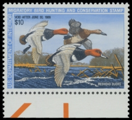 Scan of RW54 1987 Duck Stamp 