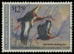 Scan of RW57 1990 Duck Stamp 