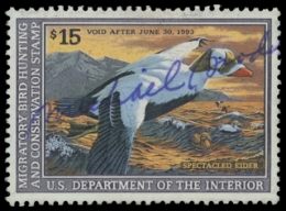 Scan of RW59 1992 Duck Stamp 