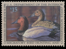 Scan of RW60 1993 Duck Stamp 