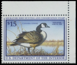 Scan of RW64 1997 Duck Stamp 