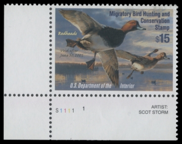 Scan of RW71 2004 Duck Stamp 