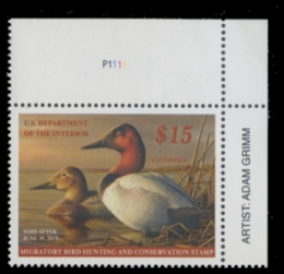 Scan of RW81 2014 Duck Stamp 