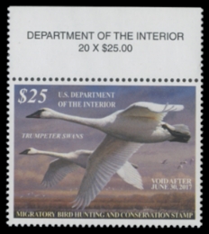 Scan of RW83 2016 Duck Stamp 