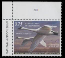 Scan of RW83 2016 Duck Stamp 