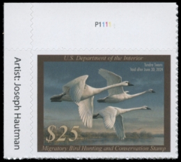 Scan of RW90 2023 Duck Stamp 