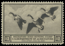 Picture of RW3 1936 Duck Stamp