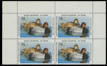 Picture of 1987 Delaware Duck Stamps Block of 4