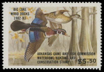 Picture of 1982 Arkansas Duck Stamp