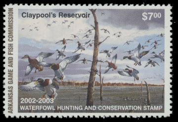 Picture of 2002 Arkansas Duck Stamp