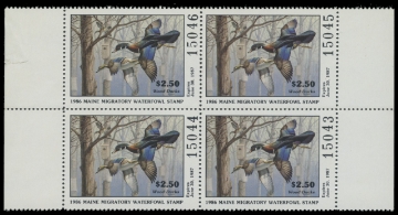 Picture of 1986 Maine Duck Stamp