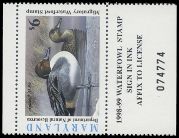 Picture of 1998 Maryland Duck Stamp