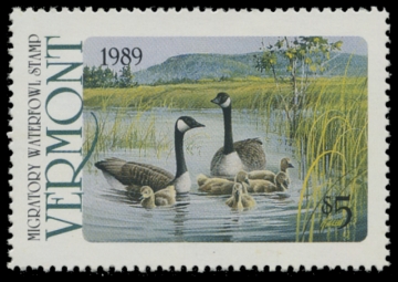Picture of 1989 Vermont Duck Stamp
