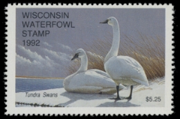 Picture of 1992 Wisconsin Duck Stamp