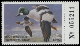 Picture of 2001 Wisconsin Duck Stamp