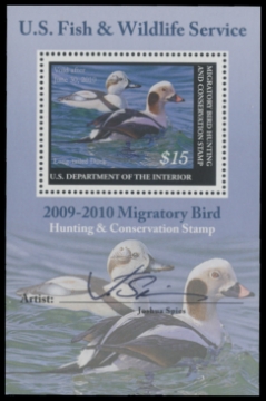 Picture of RW76B 2009 Duck Stamp
