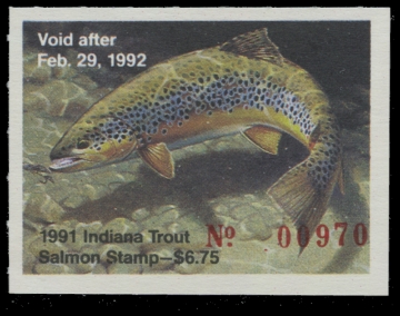 Picture of 0 Indiana Trout Stamp