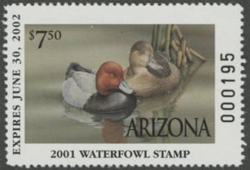 Picture of 2001 Arizona Duck Stamp MNH VF